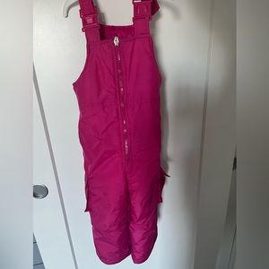 Pink snow pants 2t